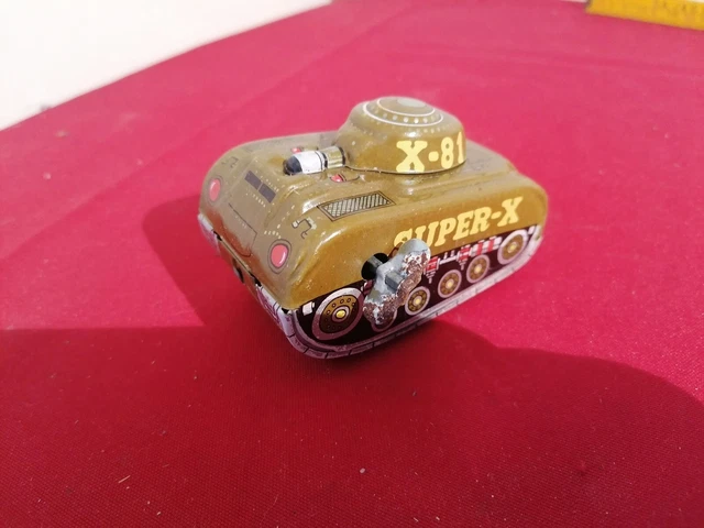 ANCIEN JOUET CHAR BLINDE AMX 30T REF 209-1-1965 N°28
