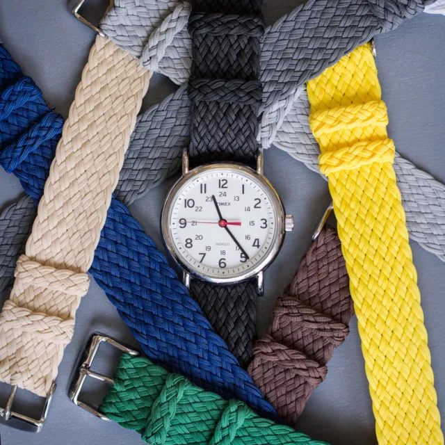 Double Braided Nylon - Perlon Watch Strap