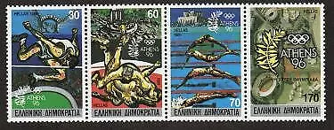 Greece Stamp 1653-1656  - Athens 96 Olympics