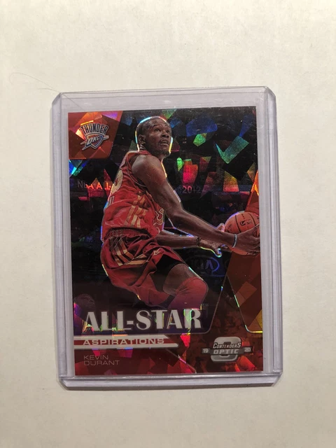 Kevin Durant 2019 Contenders Optic All-Star Aspirations Red Cracked Ice #11