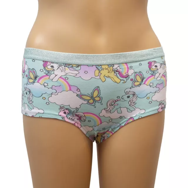My Little Pony Knickers Panties Blue Pink Womens Underwear UK Sizes 6 to 16