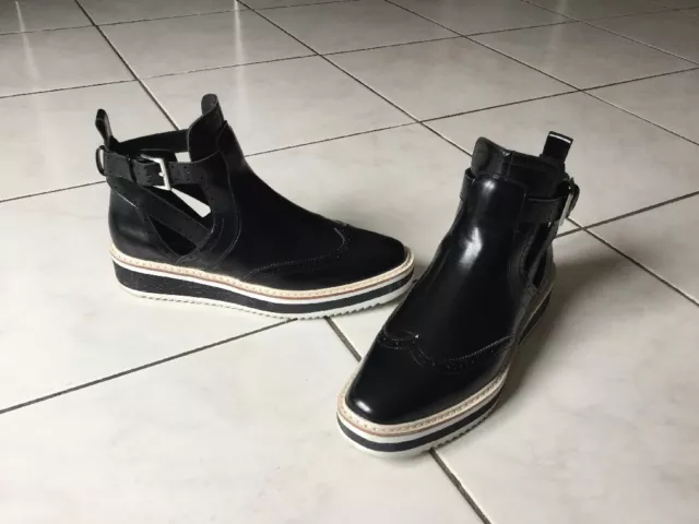 Boots bottines ZARA pointure 40 noires très bon état