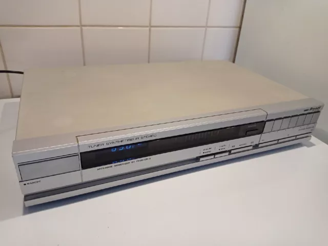 Rare Tuner Stereo Brandt TS 761D Vintage Années 80 Fonctionne