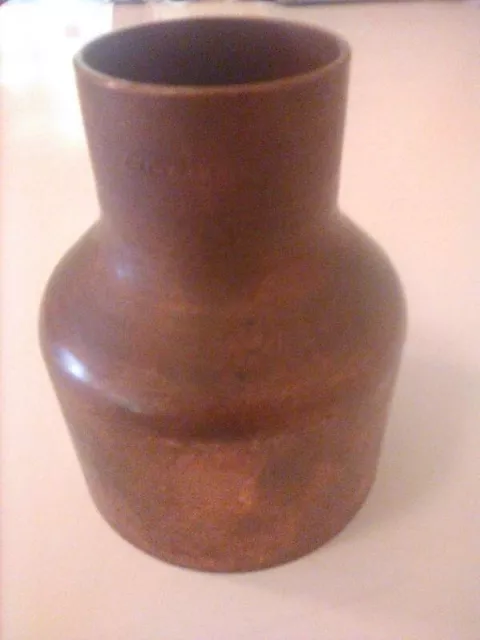 Copper 3" street x 1-1/2" sweat reducing coupling