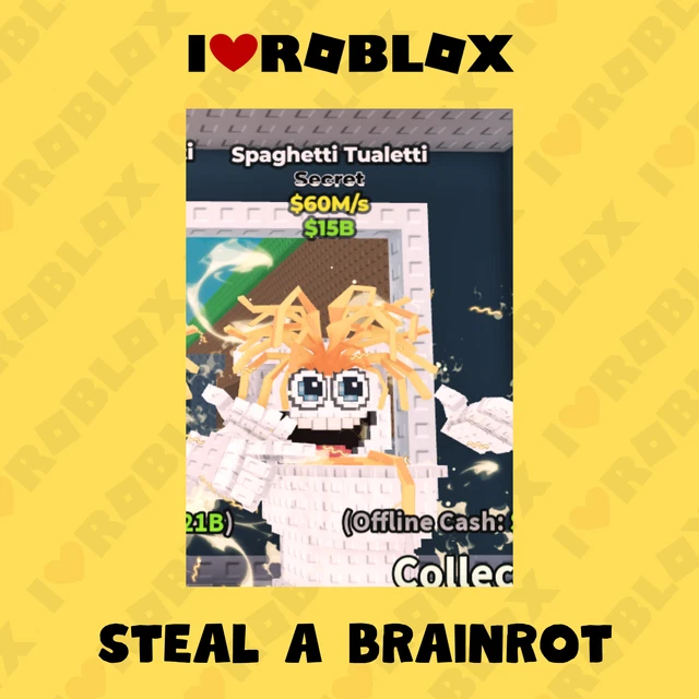 STEAL A BRAINROT Spaghetti Tualetti 60m/s | FAST DELIVERY⚡ $41.42 ...