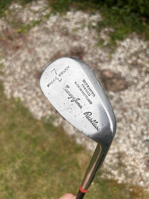 Dictateur modèle chrome mashie Niblick 7 fer carillon arboré