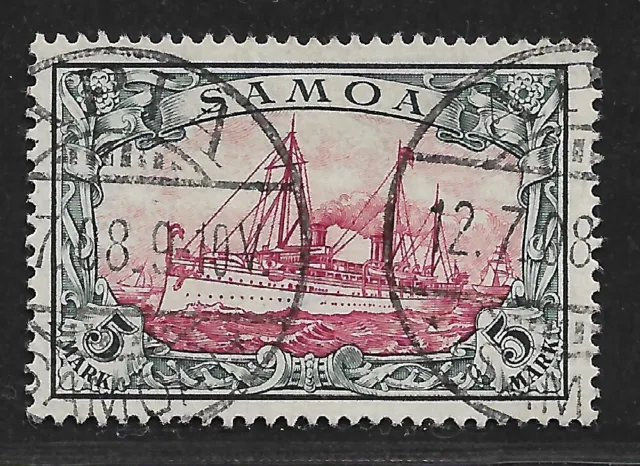 Samoa Minr. 19 ° Apia  12.7.08 sign. Grobe Mi.: 600 €
