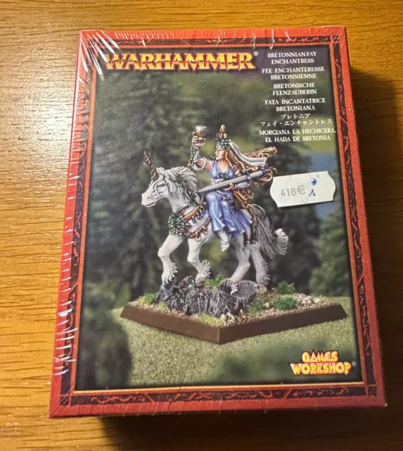 Warhammer Bretonen Bretonia Feenzauberin 6.Ed. Zinn Oldhammer The Old World