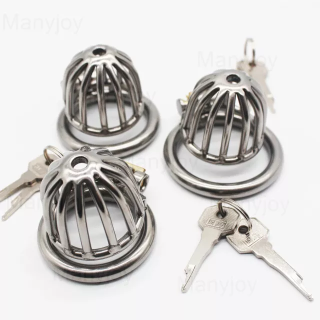 Buy the The Bird Cage Locking Stainless Steel Male Chastity Device