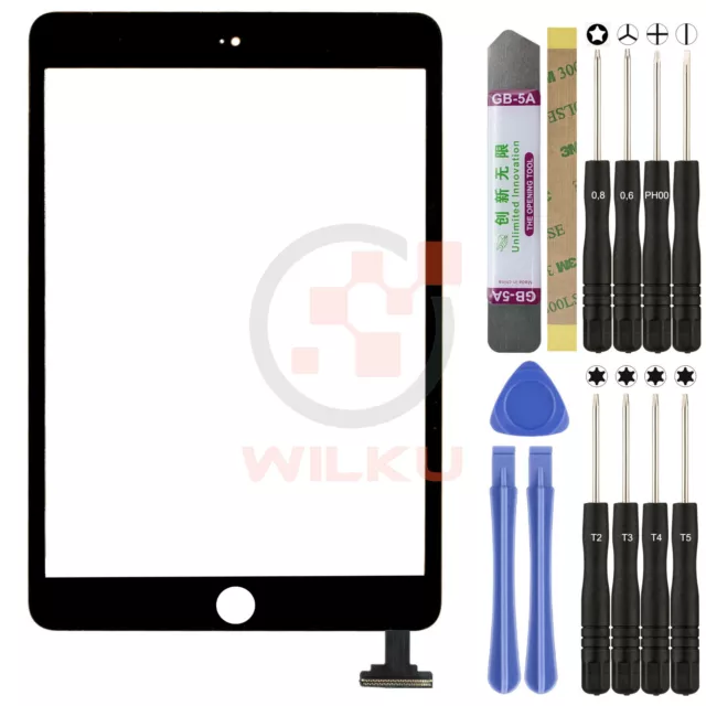 ✅Digitizer für Apple iPad Mini 1/2 Schwarz Display Touchscreen Glas Scheibe✅