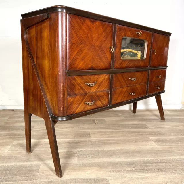 MOBILE BAR ANNI 50 60 Buffet Credenza Vintage di design Sideboard Mid
