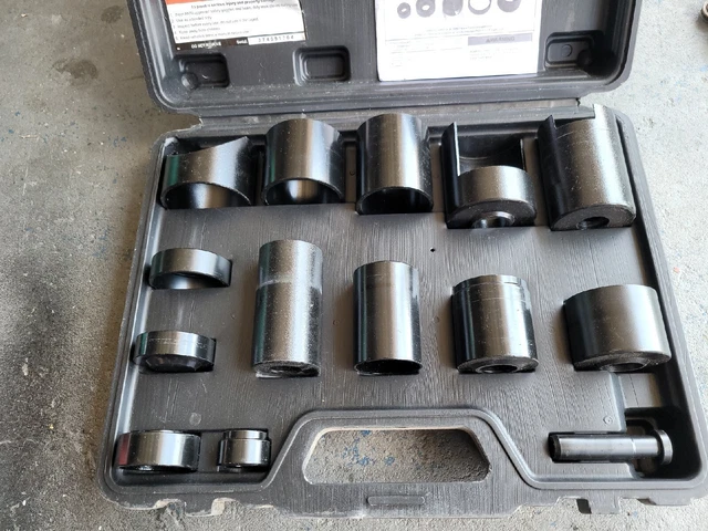 PITTSBURGH AUTOMOTIVE Master Ball Joint Adapter Set 14 in Hard Case, (TDW012710)