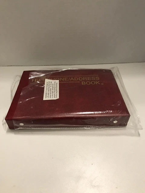 Life-Time Dry Erase Telephone/Address Book ~ Open Package ~ New