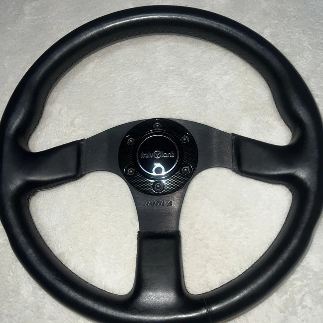 5908 正規品 italvolanti IMOLA イモラ 35Φ Italvolanti IMOLA Steering Wheel - Leather Vintage Made in