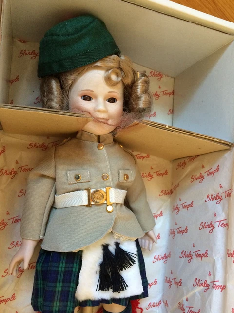 Danbury Mint Dolls of the Silver Screen Shirley Temple Wee Willie Winkie 1986 2