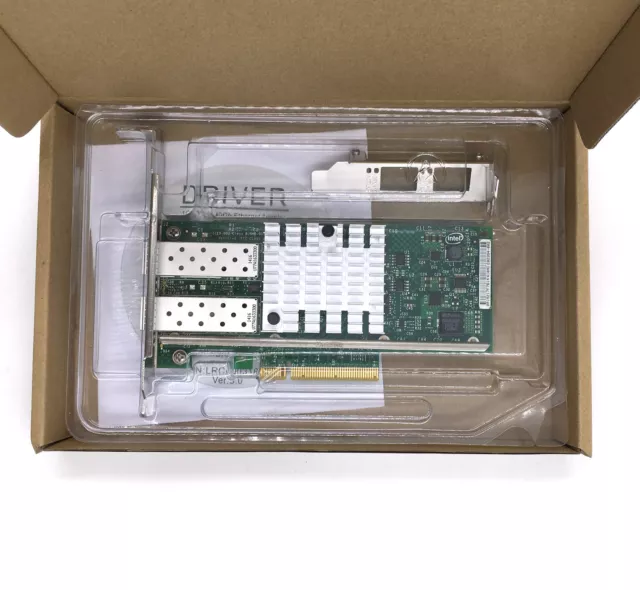 X520-DA2 Intel 10 Gigabit 10GBe SFP Dual Port Ethernet Server Network Adapter