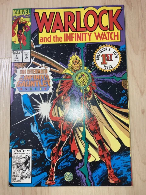 WARLOCK and the INFINITY WATCH #1 NM- Marvel 1992 Aftermath of Infinity Gauntlet