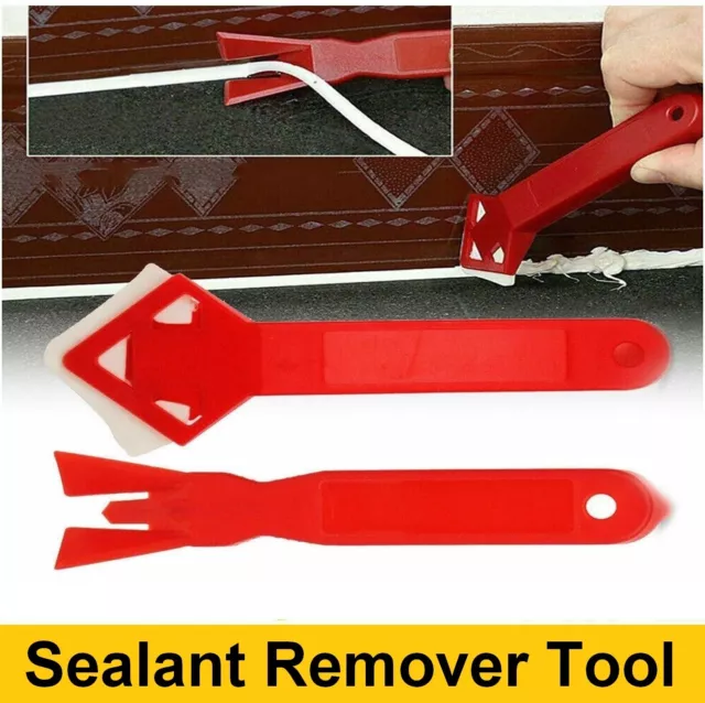 Silicone Caulking Tool Removal Residue Scraper Kit Sealant Replace Scraper Set