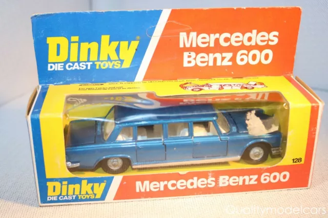 Dinky Toys 128 Mercedes Benz 600 very near mint in box all original condition