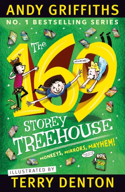 The 169-Storey Treehouse by Andy Griffiths NEW Book Paperback