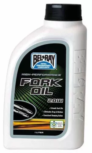 BEL-RAY huile de fourche huile moteur HIGH PERFORMANCE FORK OIL 20W (1L)