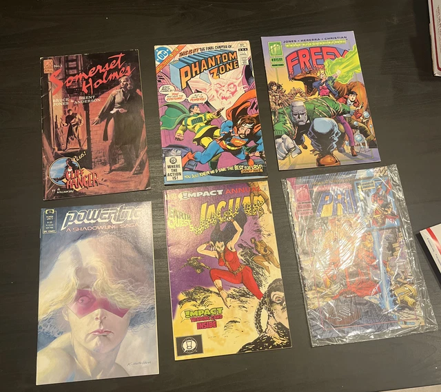 Lot of 6 Various Related Comic Books, Comics DC, Ultraverse A1