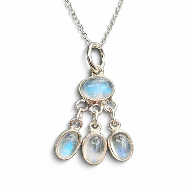 Collier Pendentif Drapeau Américain En Argent Sterling 925 - Vintage Italie, Longueur 18 Pouces