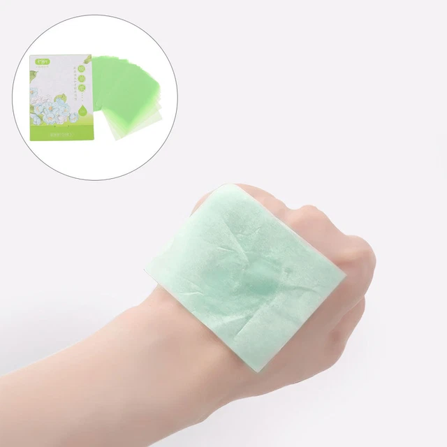 10 Boxes Löschpapier Für Gesichtsöl Gesichtspapier Pflegezubehör Fräulein Reis