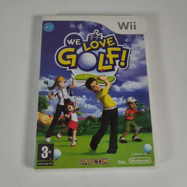 We Love Golf Nintendo Wii Video Game Manual PAL