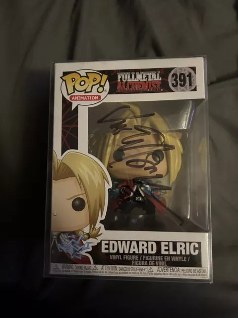 Edward Elric funko pop Signed By Vic Mignogna