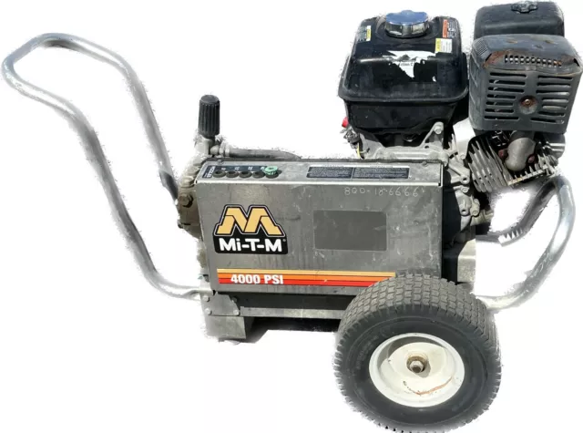 Mi-T-M CBA Professional 4000 PSI Gas Cold Water Belt-Drive Pressure Washer