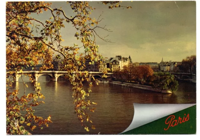 paris , le pont neuf , la pointe du vert galant