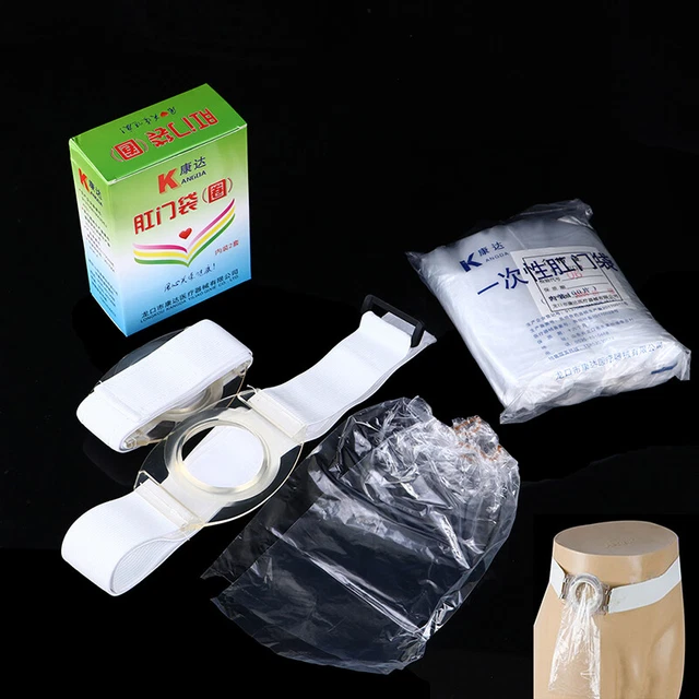 100 bolsas de colostomía cinturón de ostomía bolsa drenable de urostomía bolsa de ileostomía -hf