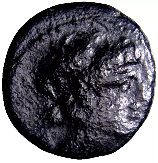 SELEUKID EMPIRE. Alexander I Balas. 152-145 BC. Æ Ancient Greek Coin wCOA 2
