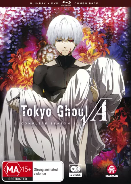 Tokyo Ghoul First Season 2 Blu-Ray + Extras New Sealed (Sleeveless Open) R2