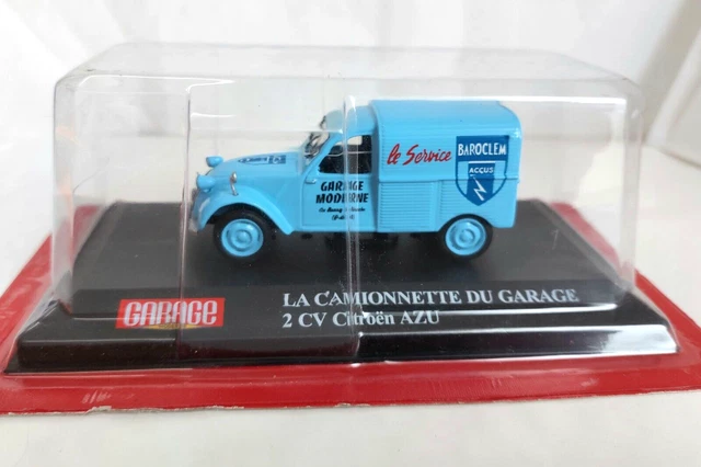 Citroën 2CV Camionette Garage 1/43 ELIGOR Neuf Boite Souple