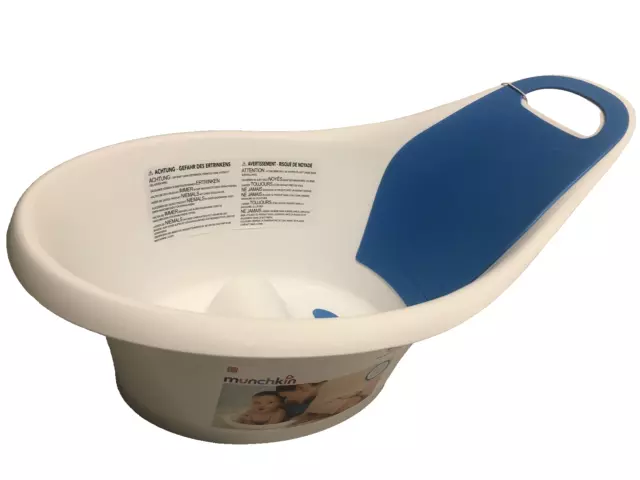 munchkin Badewanne Sit & soak Plastikwanne integrierter Sitzstütze 0-12M  R5