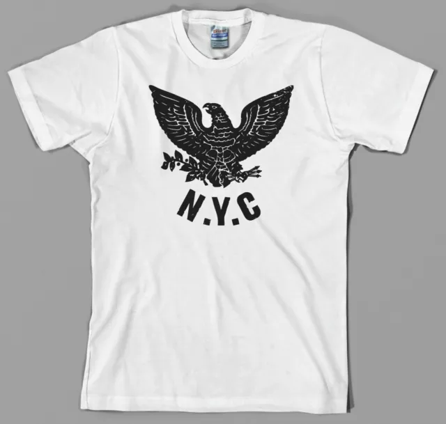 NYC Eagle T Shirt - joey ramone, johnny, ramones, new york, 70s, punk rock
