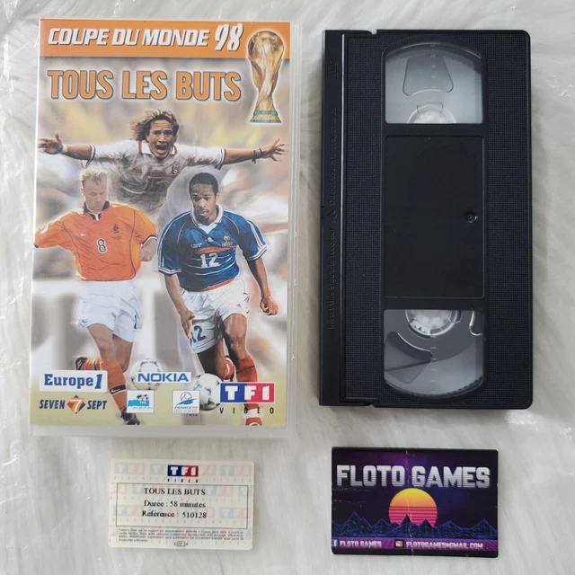 Jeu Coupe Du Monde 98 Sur PlayStation 1 - Complet (Boîte, Livret, CD) - FR - Très Bon état
