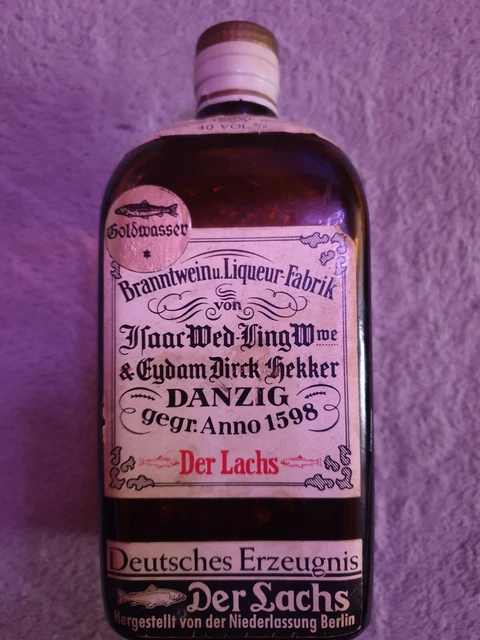 ORIGINAL DER LACHS Danziger Goldwasser Antike 1922 bis 1945 EUR 99,00 ...