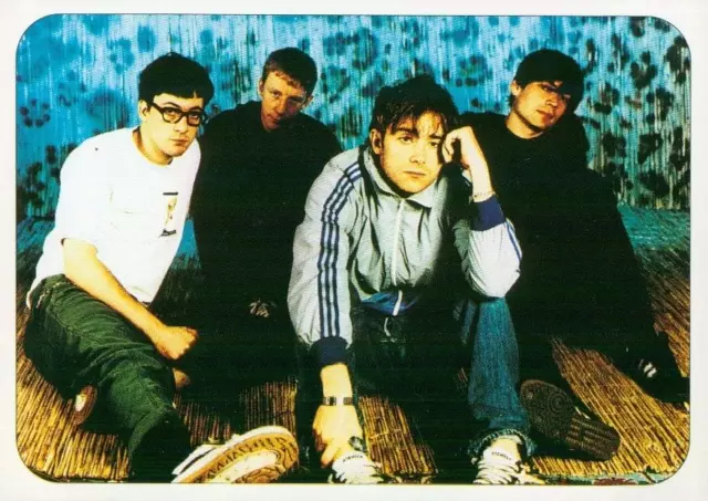 Blur, DS Collection 1998 HIT PARADE, STICKER #78 MINT