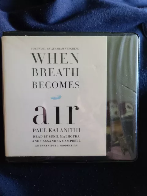 Shelf217 Audiobook~when breath becomes air- Paul kalanithi- unabridged-5 cds