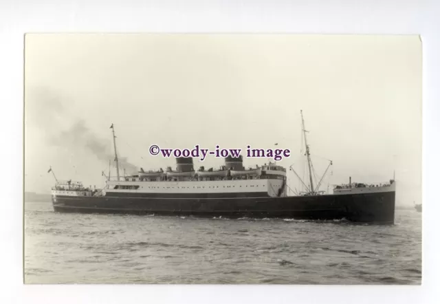 fp0242 - Belfast SS Co Ferry - Ulster Prince , built 1930 - photograph Clarkson