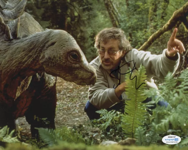 Steven Spielberg Jurassic Park  Autographed Signed 8x10 Photo ACOA COA