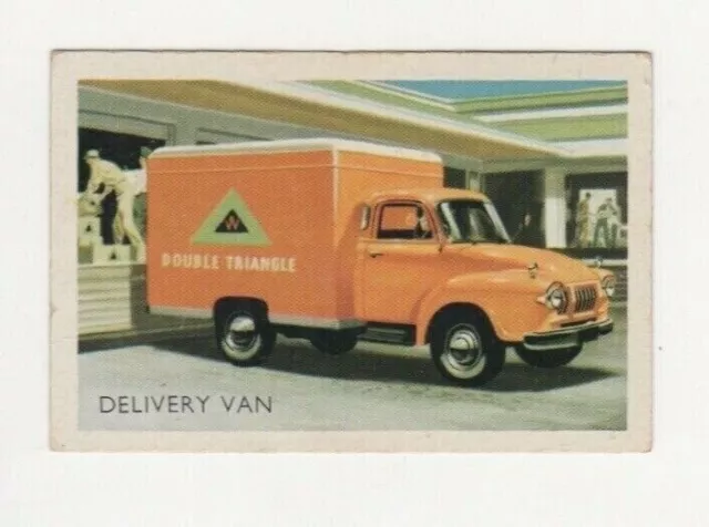 Australian Transport Trade card: #262 Auto Double Triangle Delivery Van