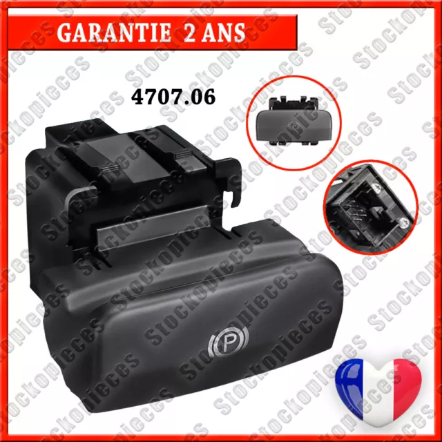 Bouton de frein à main electrique compatible  Peugeot 3008 5008  4707.06 4707.06