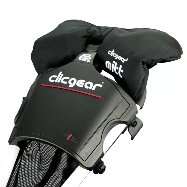 Clicgear Golf Trolley Handle Winter Mitts / Golf Mittens / Keep Your Hands Warm