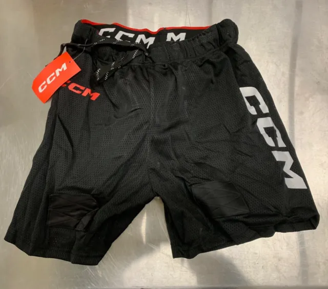 CCM Hockey Mesh Jock Shorts w/ Cup | Ice Roller Inline Strap Cup Protection SR