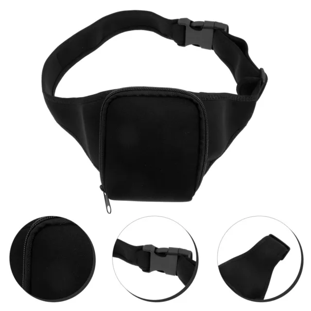 Mic Container for Fitness Waist Pocket Storage Holder Mini Microphones Bag
