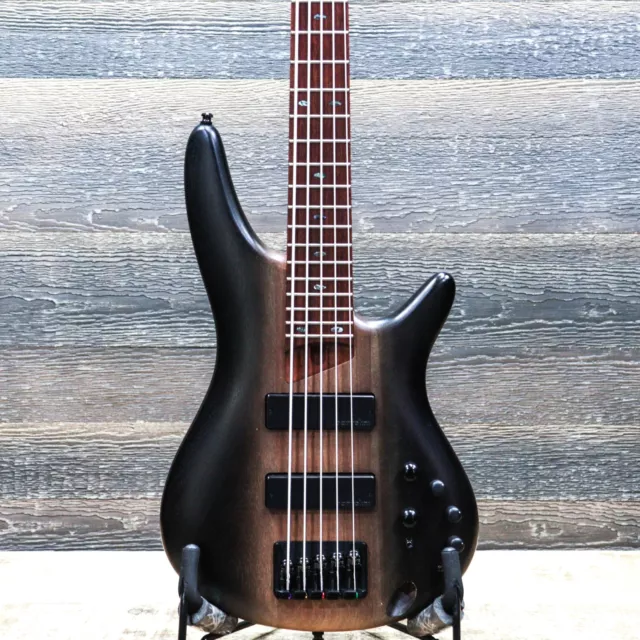 Ibanez SR505E Soundgear Series Surreal Black Dual Fade 5-String El. Bass w/Case